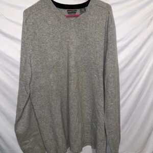 Pure Stuff Gray Cashmere Sweater XXL
